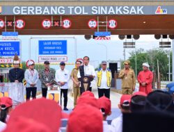 Presiden Jokowi Resmikan Sejumlah Ruas Jalan Tol di Sumatra Utara